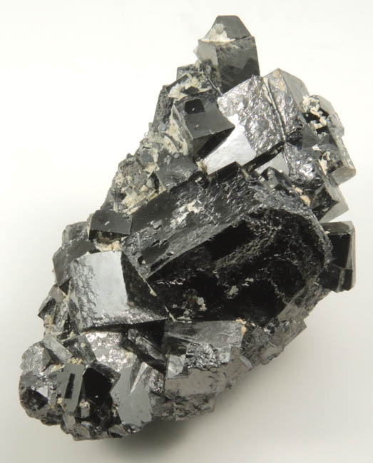 Magnetite (rare cubic and tetrahexahedral crystal form) from ZCA Mine No. 4, Fowler Ore Body, 2500' Level, Balmat, St. Lawrence County, New York