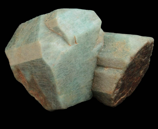 Microcline var. Amazonite from Crystal Creek, Florissant, Teller County, Colorado