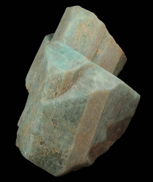 Microcline var. Amazonite from Crystal Creek, Florissant, Teller County, Colorado