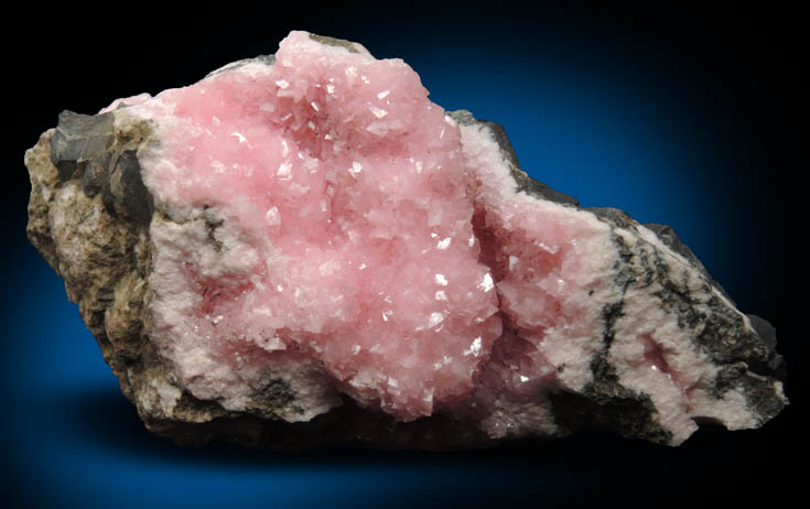 Rhodochrosite from N'Chwaning II Mine, Kalahari Manganese Field, Northern Cape Province, South Africa