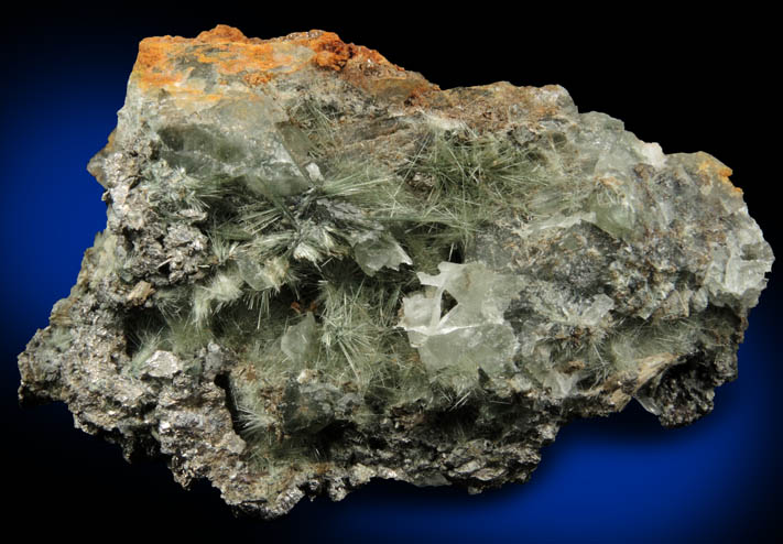 Actinolite from Colebrook Hill, 4.2 km SW of Rosebery, Tasmania, Australia