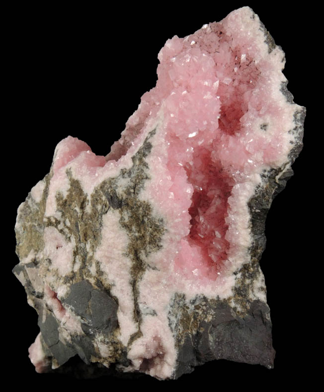 Rhodochrosite from N'Chwaning II Mine, Kalahari Manganese Field, Northern Cape Province, South Africa