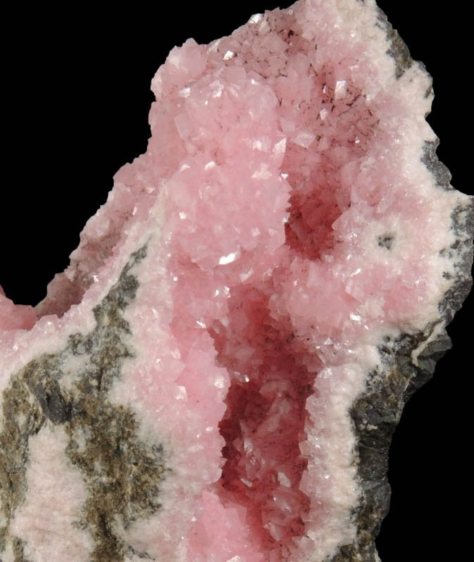 Rhodochrosite from N'Chwaning II Mine, Kalahari Manganese Field, Northern Cape Province, South Africa