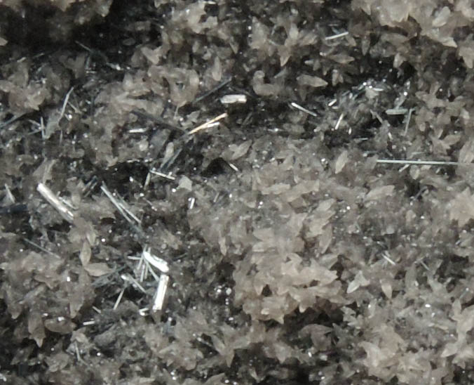 Stibnite, Calcite, Quartz from Cavnic Mine (Kapnikbanya), Maramures, Romania