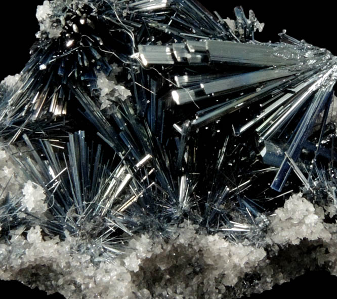 Stibnite from Cavnic Mine (Kapnikbanya), Maramures, Romania