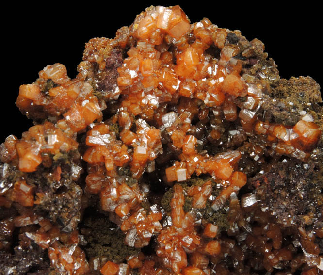 Wulfenite from Ahumada Mine, Sierra de Los Lamentos, Chihuahua, Mexico