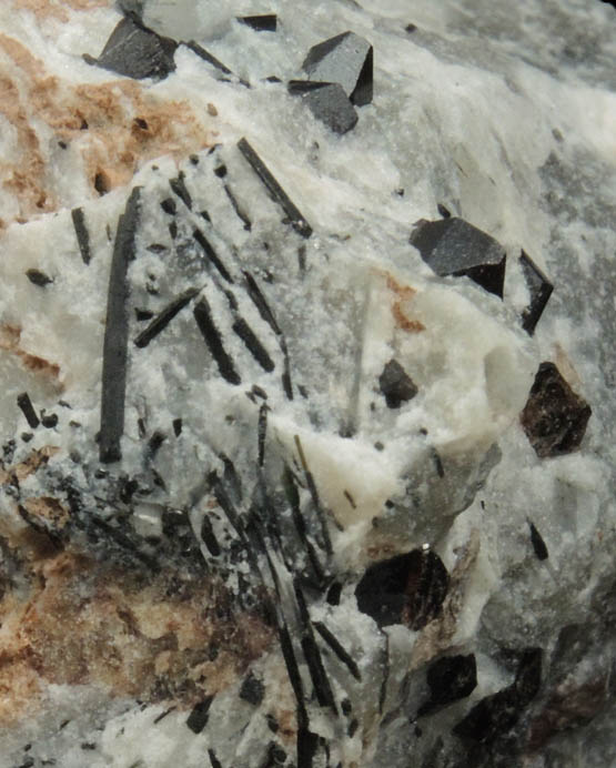 Lorenzenite with Aegirine from Flora Mt., Lovozero massif, Kola Peninsula, Russia