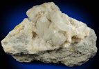 Celestine and Aragonite with Sulfur from Agrigento District (Girgenti), Sicily, Italy
