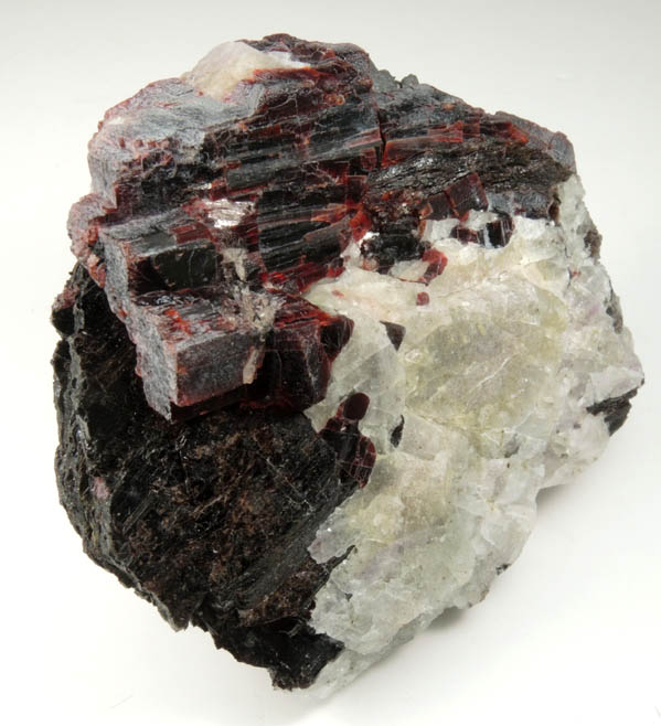 Villiaumite in Nepheline from Koashva Mine (Vostochnyi), Khibiny Massif, Murmansk Oblast, Russia