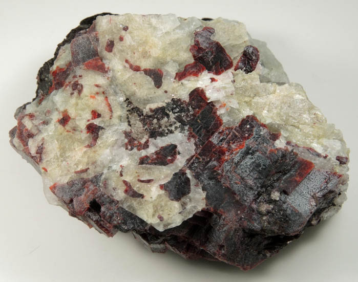 Villiaumite in Nepheline from Koashva Mine (Vostochnyi), Khibiny Massif, Murmansk Oblast, Russia