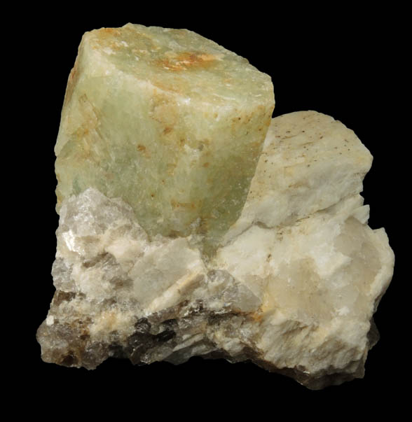 Beryl from Strickland Quarry, Collins Hill, Portland, Middlesex County, Connecticut