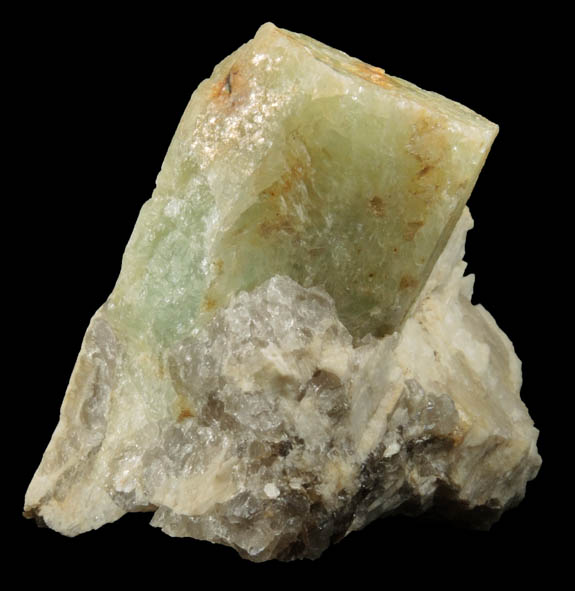 Beryl from Strickland Quarry, Collins Hill, Portland, Middlesex County, Connecticut