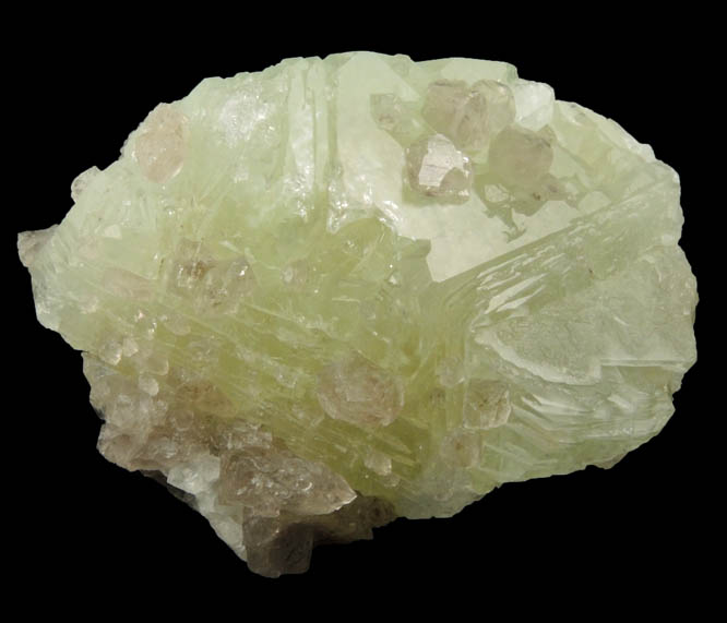 Datolite with Quartz from Dalnegorsk, Primorskiy Kray, Russia