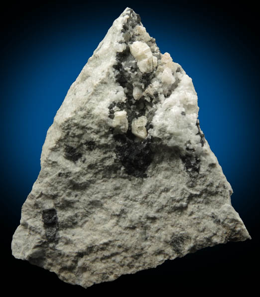 Franconite on Weloganite from Francon Quarry, Montral, le de Montral, Qubec, Canada (Type Locality for Franconite and Weloganite)