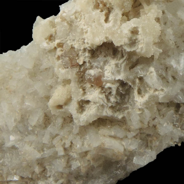 Fairfieldite on Albite from Foote Quarry, Kings Mountain, Cleveland County, North Carolina