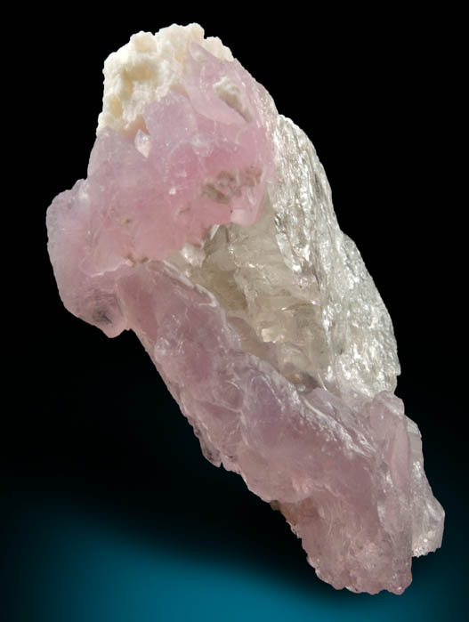 Quartz var. Rose Quartz Crystals from Alto da Pitorra, Laranjeiras, Galilia, Minas Gerais, Brazil