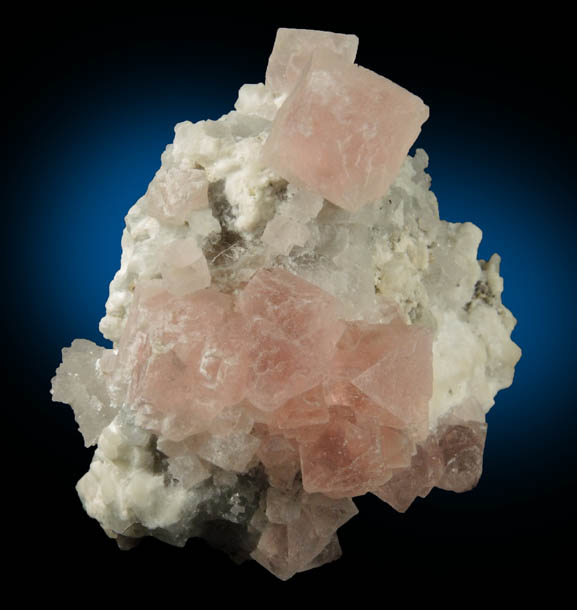 Fluorite (pink) from St. Gotthard Massif, Ticino, Switzerland