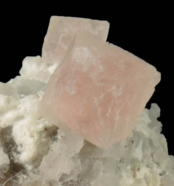 Fluorite (pink) from St. Gotthard Massif, Ticino, Switzerland