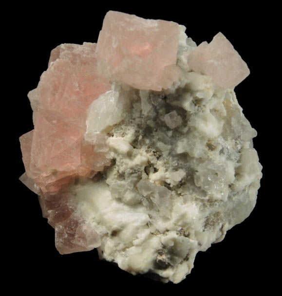 Fluorite (pink) from St. Gotthard Massif, Ticino, Switzerland