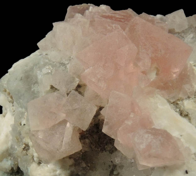 Fluorite (pink) from St. Gotthard Massif, Ticino, Switzerland