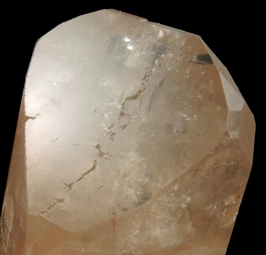 Topaz (with gem-grade zones) from Dassu, Braldu Valley, Baltistan, Gilgit-Baltistan, Pakistan