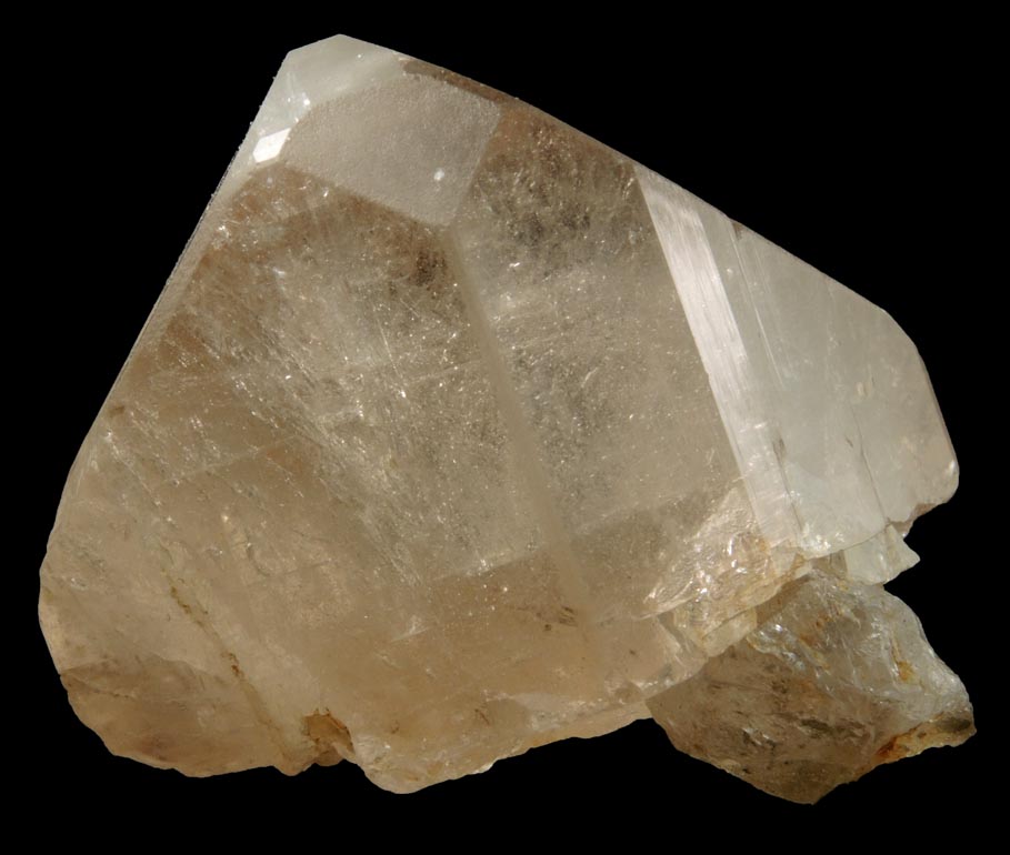 Topaz (with gem-grade zones) from Dassu, Braldu Valley, Baltistan, Gilgit-Baltistan, Pakistan