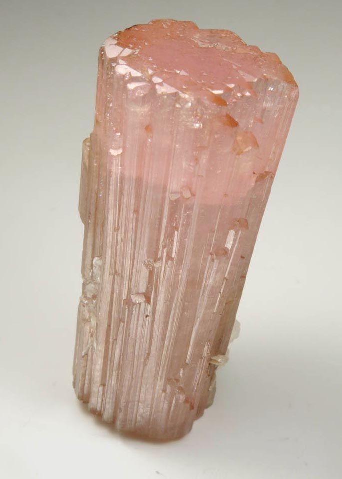 Elbaite var. Rubellite Tourmaline (doubly-terminated) from Paprok, Kamdesh District, Nuristan Province, Afghanistan