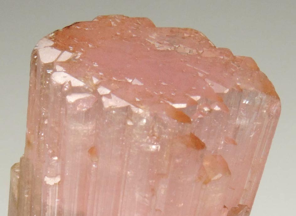 Elbaite var. Rubellite Tourmaline (doubly-terminated) from Paprok, Kamdesh District, Nuristan Province, Afghanistan