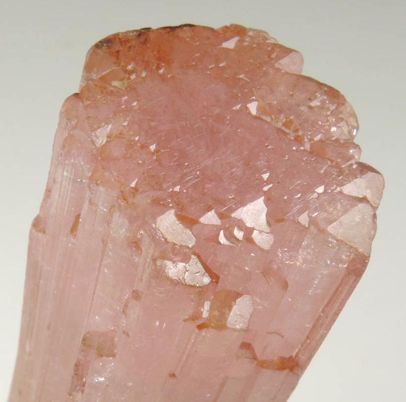 Elbaite var. Rubellite Tourmaline (doubly-terminated) from Paprok, Kamdesh District, Nuristan Province, Afghanistan