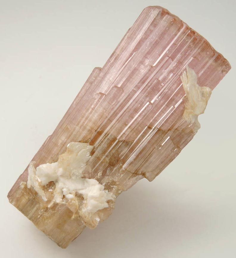 Elbaite var. Rubellite Tourmaline (doubly-terminated) from Paprok, Kamdesh District, Nuristan Province, Afghanistan