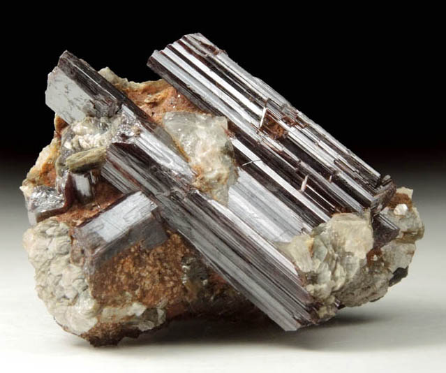 Rutile (rare occurrence) from Onganja Mine, Seeis, Khomas, Namibia