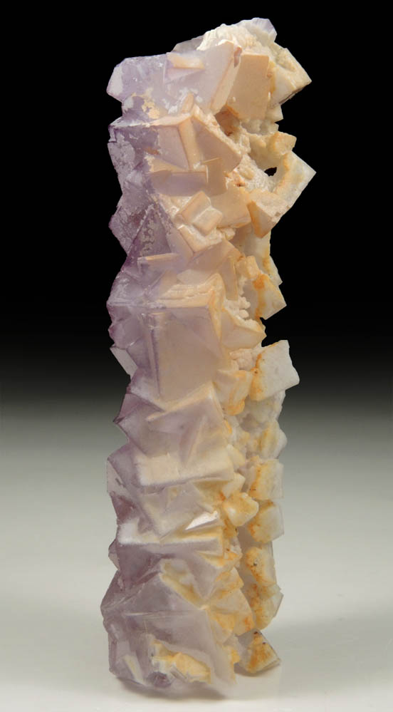 Fluorite (stalactitic formation that formed over Stibnite) from Weishan, Dali Autonomous Prefecture, Yunnan, China
