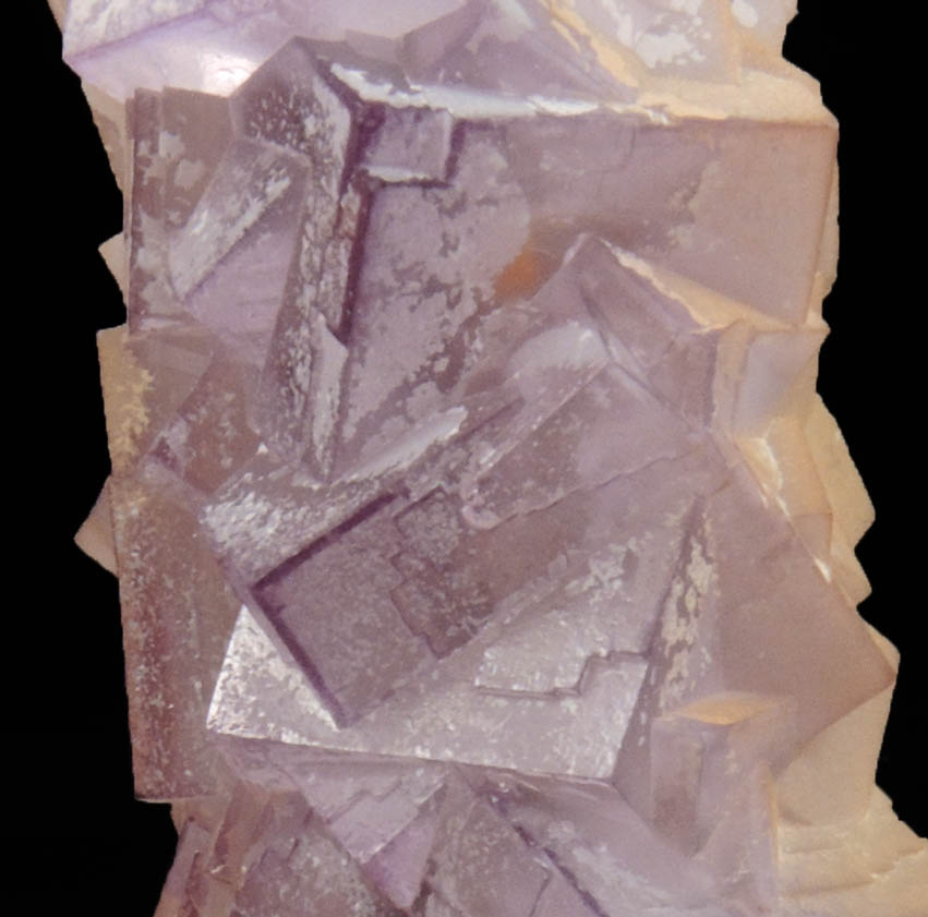 Fluorite (stalactitic formation that formed over Stibnite) from Weishan, Dali Autonomous Prefecture, Yunnan, China