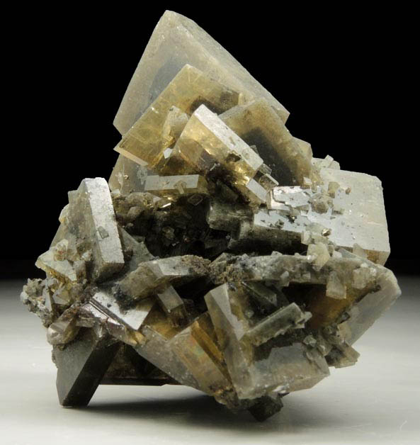 Barite (zoned crystals) from Magma Mine, Superior District, Pinal County, Arizona