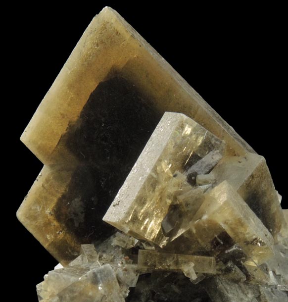 Barite (zoned crystals) from Magma Mine, Superior District, Pinal County, Arizona