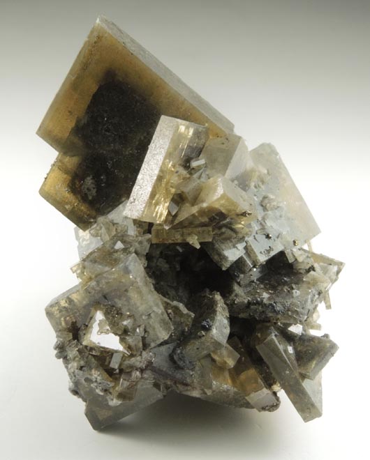 Barite (zoned crystals) from Magma Mine, Superior District, Pinal County, Arizona