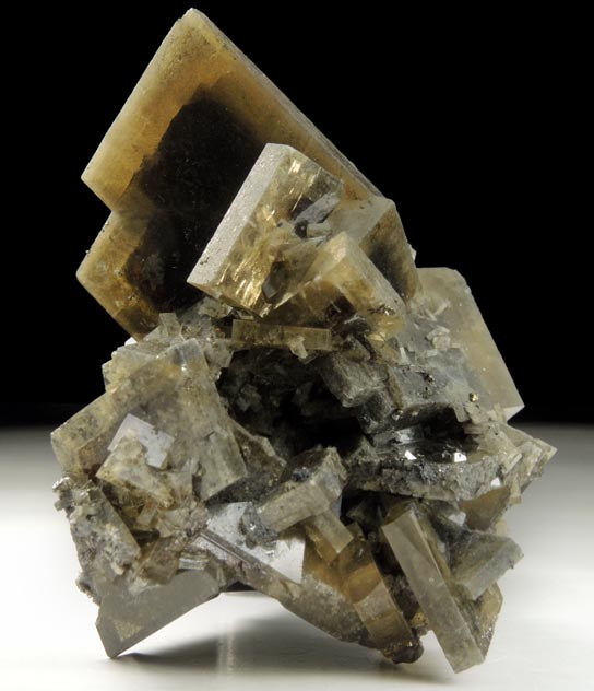 Barite (zoned crystals) from Magma Mine, Superior District, Pinal County, Arizona