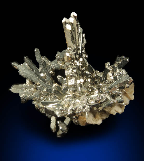 Pyrite with Siderite from Panasqueira Mine, Barroca Grande, 21 km. west of Fundao, Castelo Branco, Portugal