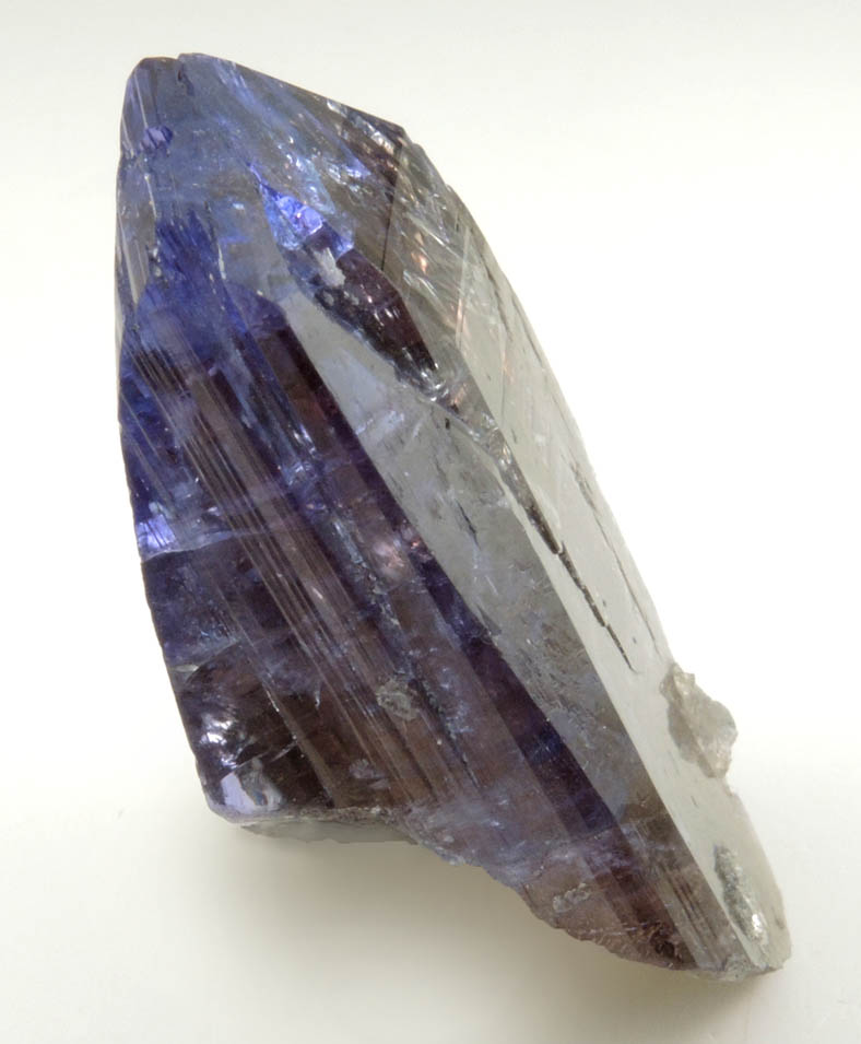 Tanzanite (blue-violet color change gem variety of Zoisite) from Merelani Hills, western slope of Lelatama Mountains, Arusha Region, Tanzania (Type Locality for Tanzanite)