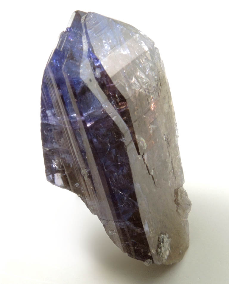 Tanzanite (blue-violet color change gem variety of Zoisite) from Merelani Hills, western slope of Lelatama Mountains, Arusha Region, Tanzania (Type Locality for Tanzanite)