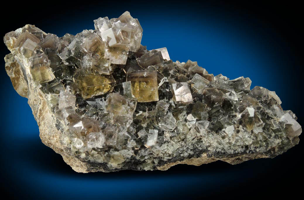Fluorite from Firestone Level, Skears Mine, Middleton-in-Teesdale, County Durham, England