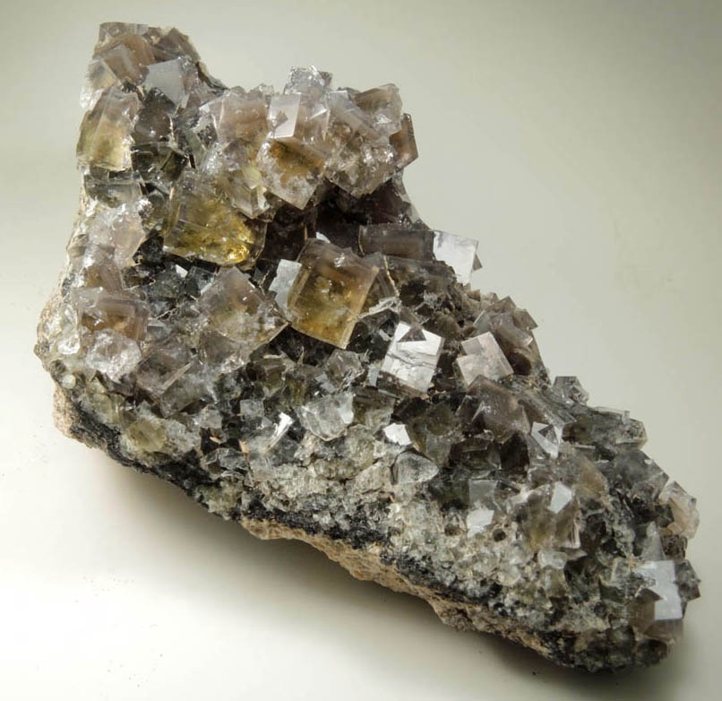 Fluorite from Firestone Level, Skears Mine, Middleton-in-Teesdale, County Durham, England