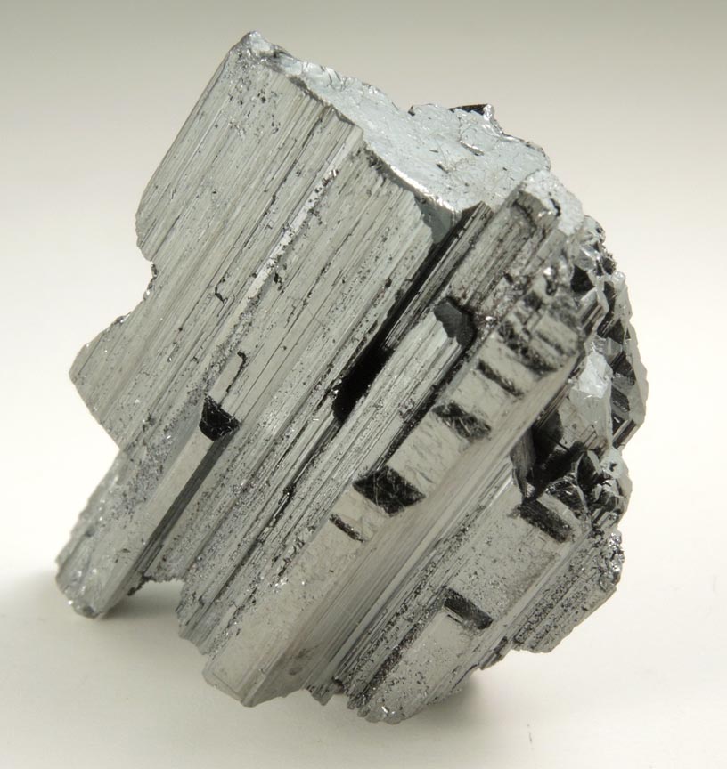 Bournonite (complexly twinned crystals) with Boulangerite micros from Yaogangxian Mine, 32 km southeast of Chenzhou, Hunan, China