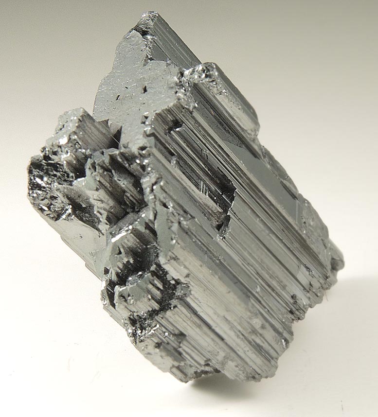 Bournonite (complexly twinned crystals) with Boulangerite micros from Yaogangxian Mine, 32 km southeast of Chenzhou, Hunan, China