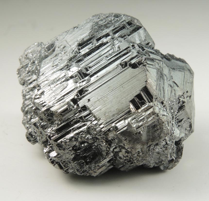Bournonite (twinned crystals) from Yaogangxian Mine, 32 km southeast of Chenzhou, Hunan, China