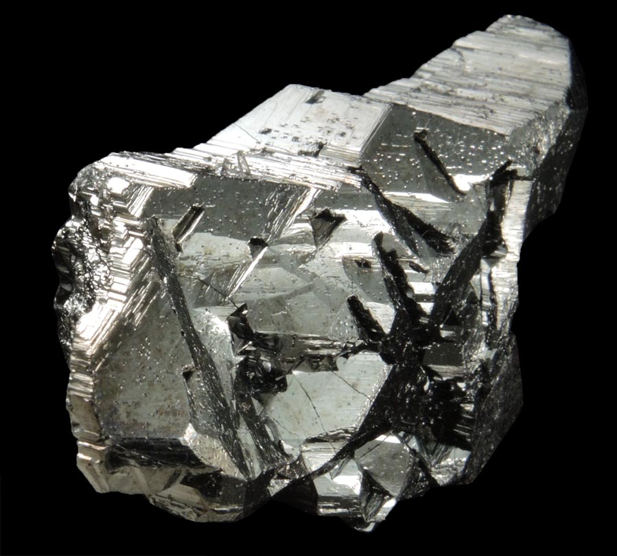 Bournonite (cyclic twinned crystals) from Yaogangxian Mine, 32 km southeast of Chenzhou, Hunan, China