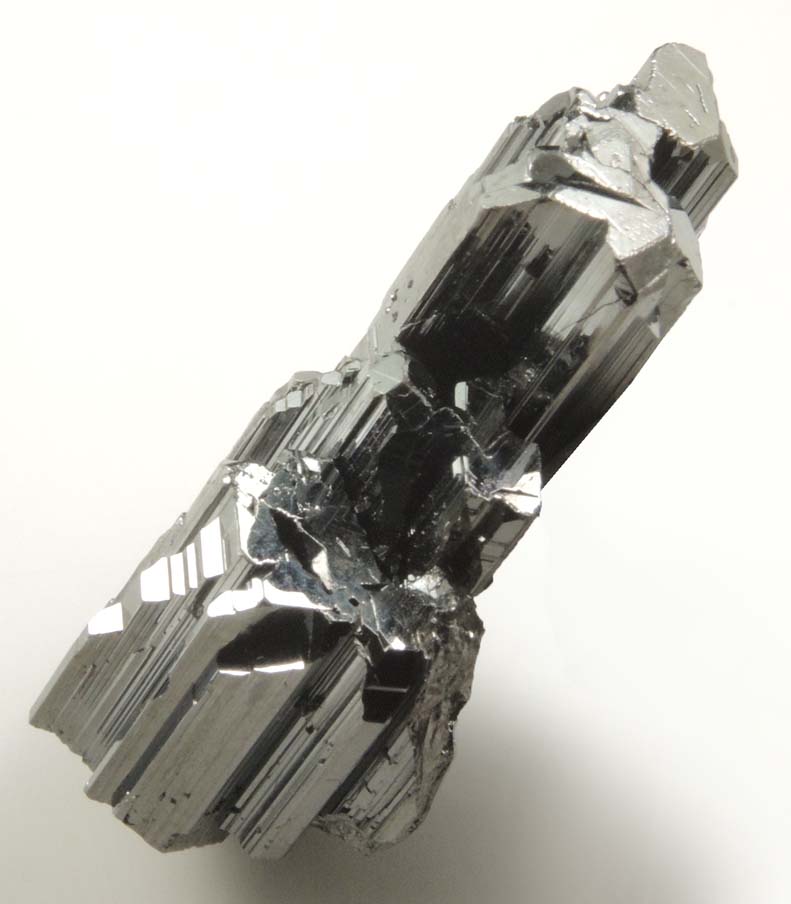 Bournonite (cyclic twinned crystals) from Yaogangxian Mine, 32 km southeast of Chenzhou, Hunan, China