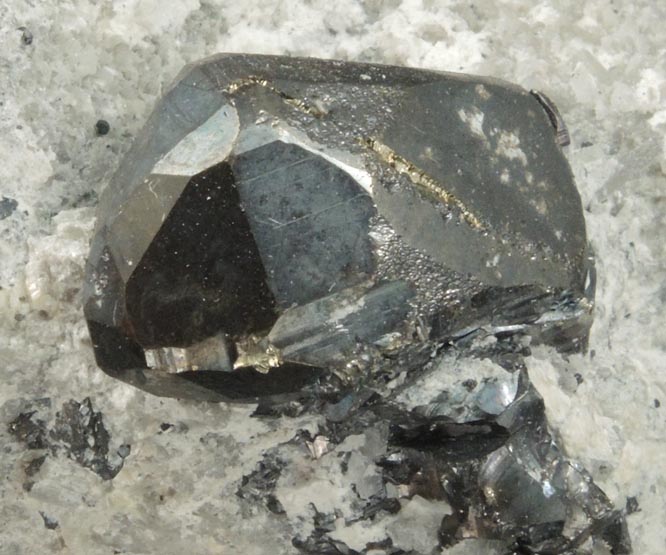 Pyrite with Chalcocite coating plus Quartz from Milpillas Mine, Cuitaca, Sonora, Mexico