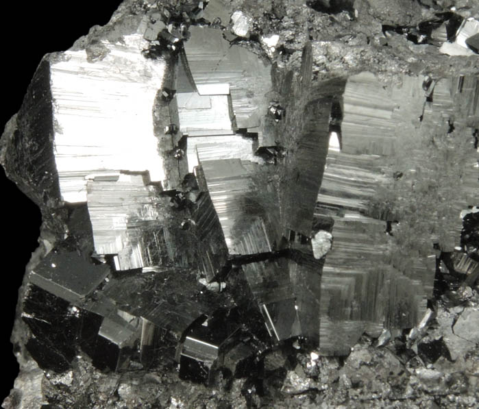 Bixbyite from N'Chwaning II Mine, Kalahari Manganese Field, Northern Cape Province, South Africa