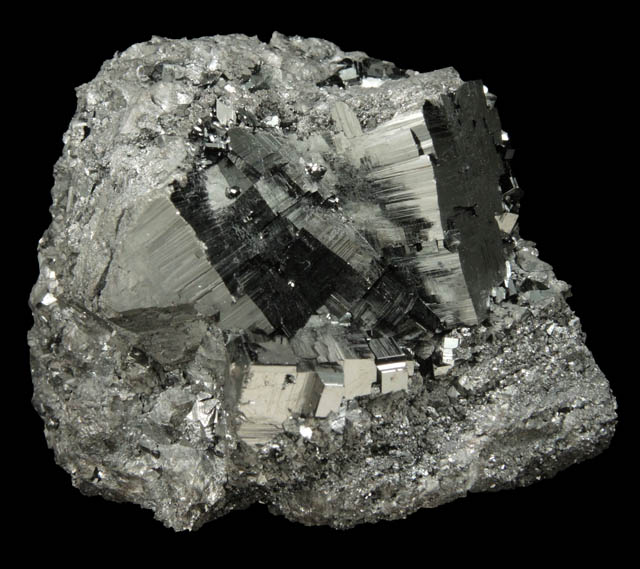 Bixbyite from N'Chwaning II Mine, Kalahari Manganese Field, Northern Cape Province, South Africa